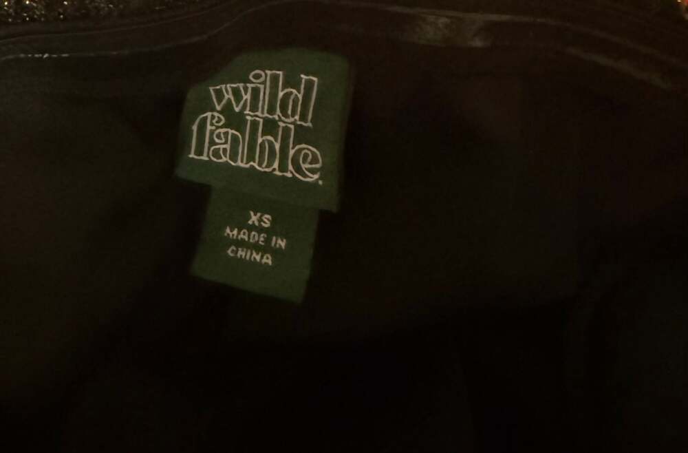 Wild Fable Black Sequin Bandeau Jumpsuit - Picture 3 of 3